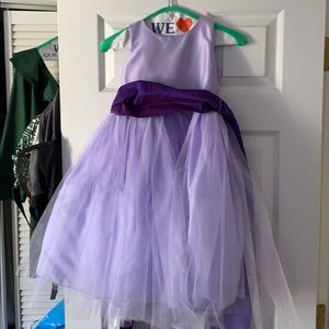 Girls lavender/purple dress